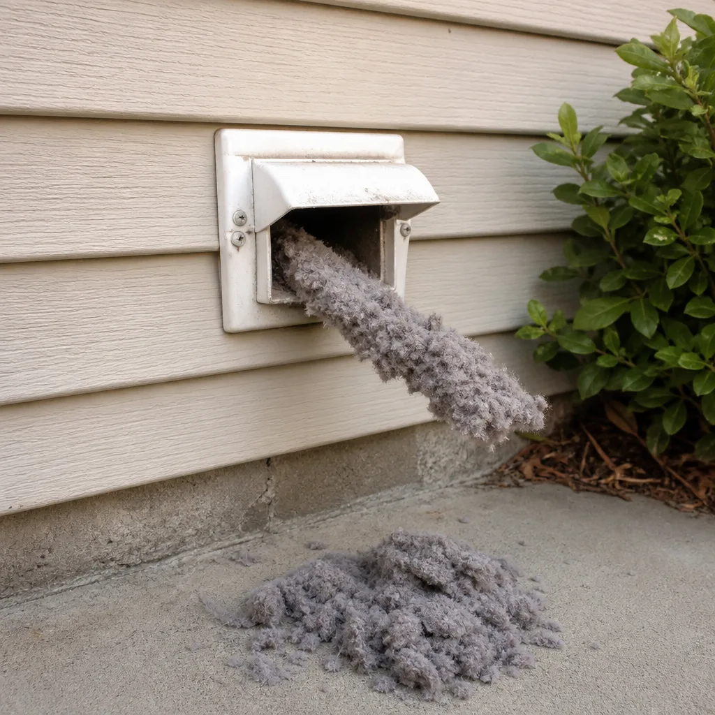 Dryer vent cleaning
