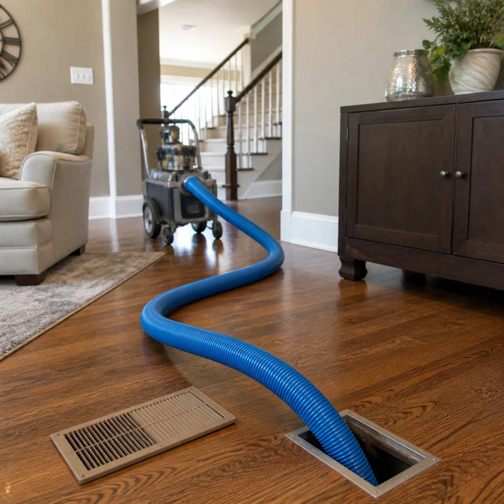 Whole-home duct cleaning