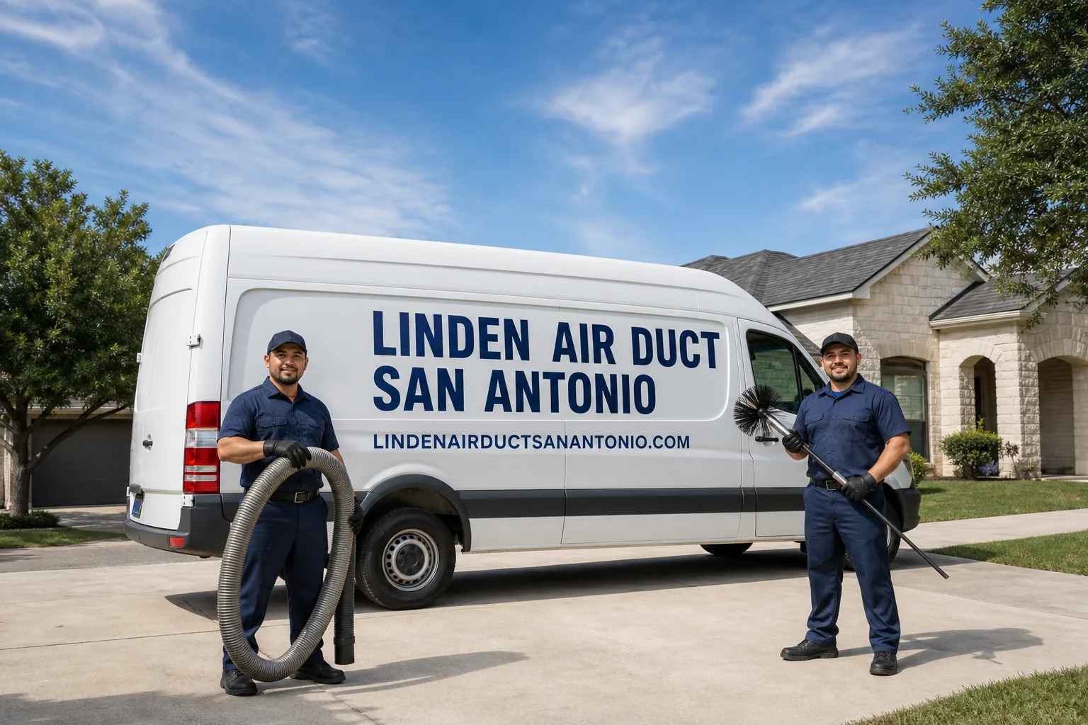 Linden Air Duct San Antonio air duct cleaning team